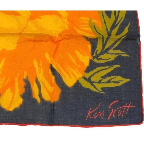 Vintage 80’s Ken Scott Large Flower Pop Art Flower - Picture 3 of 5